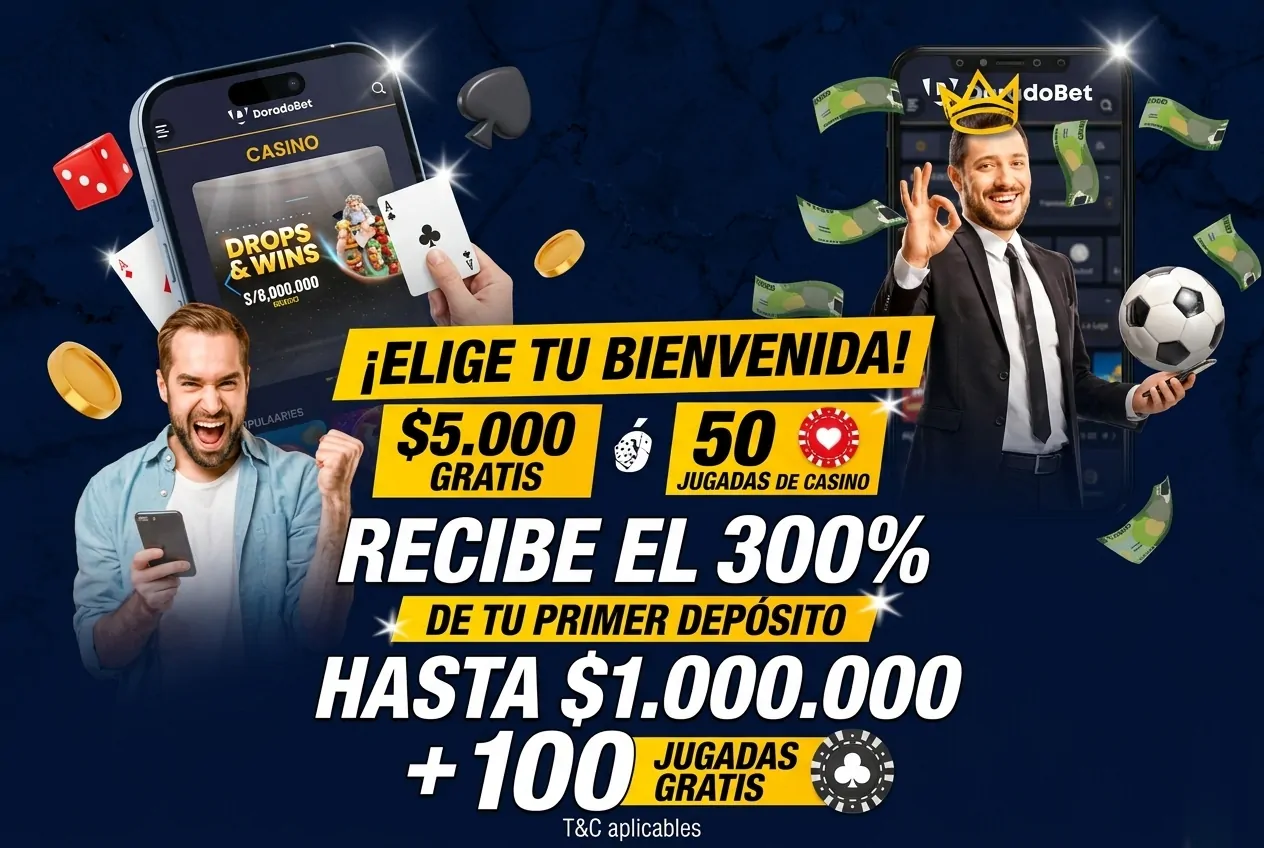 Bono de bienvenida con código promocional activado
